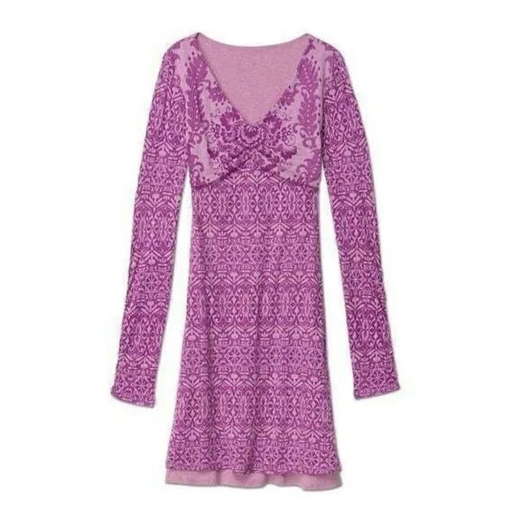 Athleta Hot Creek Dress, Purple SIZE S